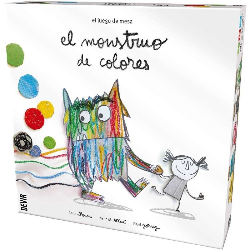 JUEGO MONSTRUOS DE COLORES
