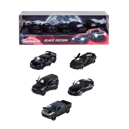 Pack 5 Coches Negros Edicion Black 