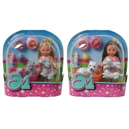 Muñeca Steffi Evi Amigos Animales Surtid