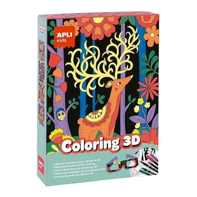 Juego Colorear Apli Kids Coloring 3D 