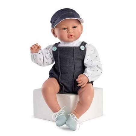 Muñeco Chema, pelele, camisa, gorra 46cm