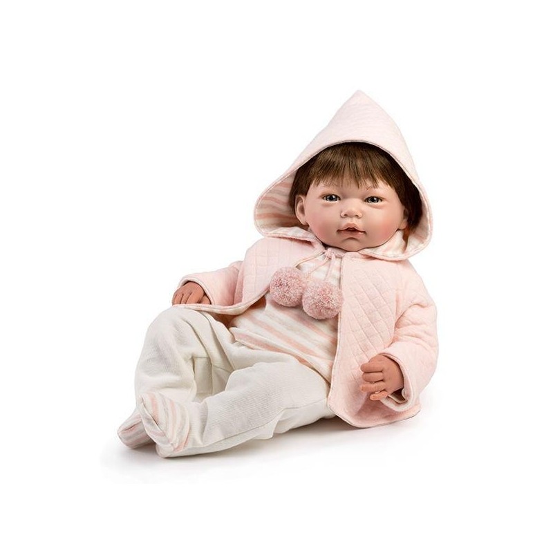 Muñeca Bebé Marisa 46 cm Con Sonido 