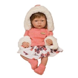 Muñeca Tatiana Pelo Moreno 46cm