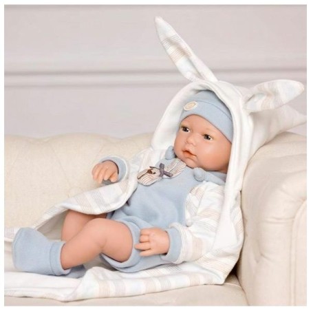 Muñeco Bebé Abel Interactivo 38 cm