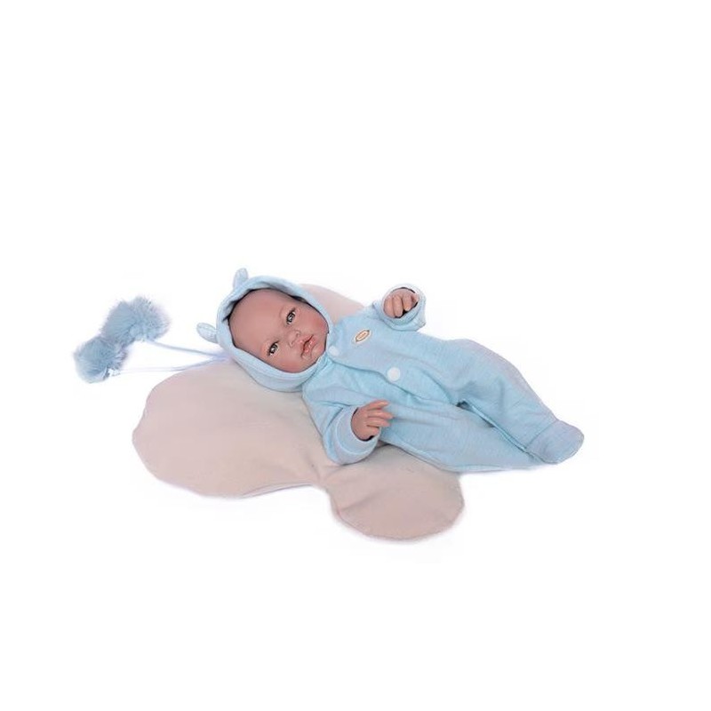 Recien Nacido Jaime Con Pijama Azul 36Cm