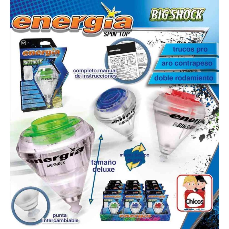 Peonza Energía Big-shock Modelos Surtido