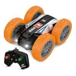 Coche stunt racers 360º r/c naranja