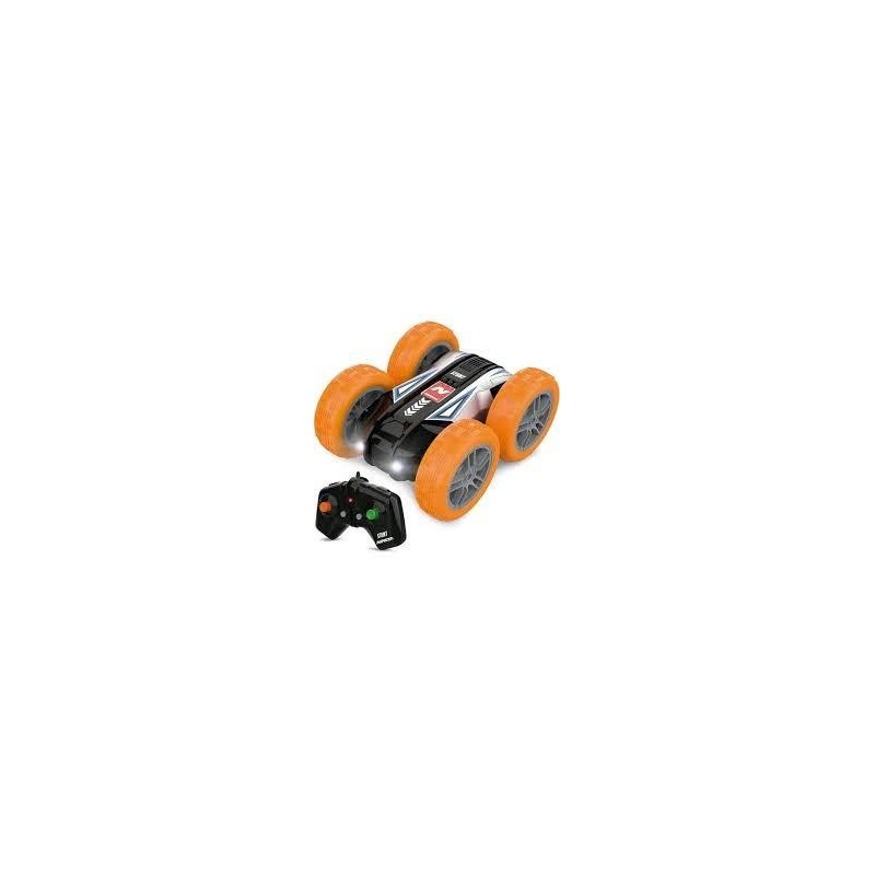 Coche stunt racers 360º r/c naranja