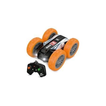 Coche stunt racers 360º r/c naranja
