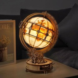 Globo Luminoso Maqueta de Madera 2