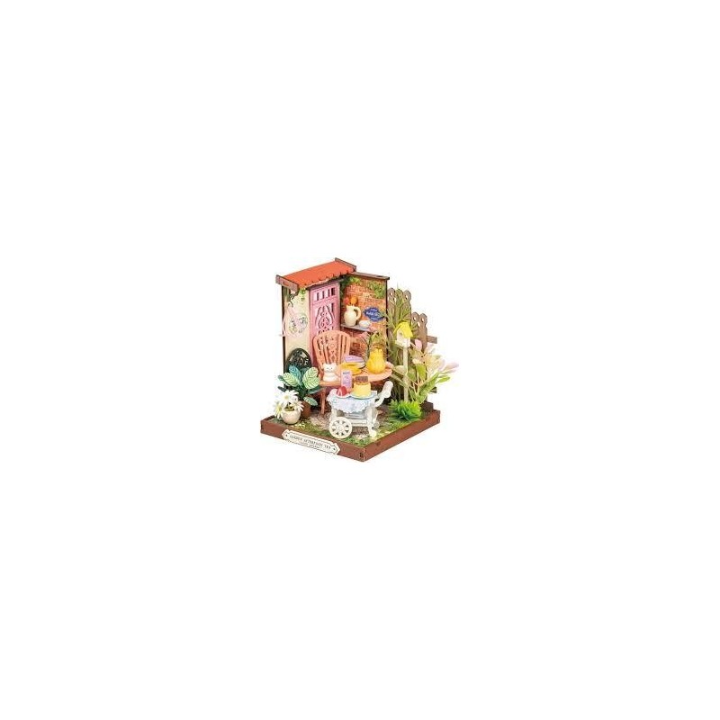Maqueta Rincon Jardín De Te Refinado