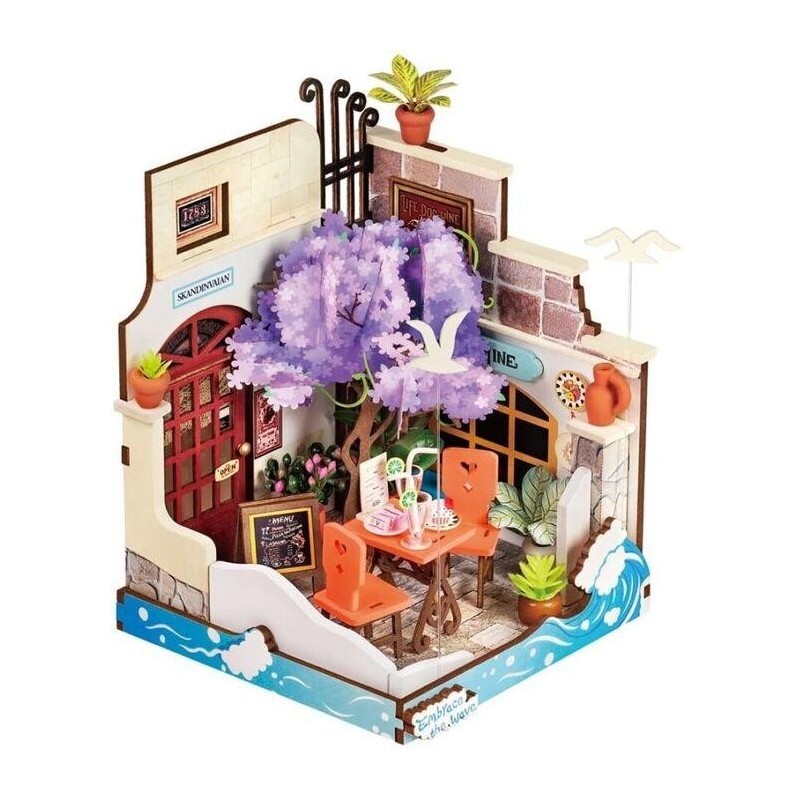 Maqueta Restaurante Junto Al Mar