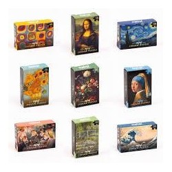 Mini Puzzle Obras de Arte 50 piezas