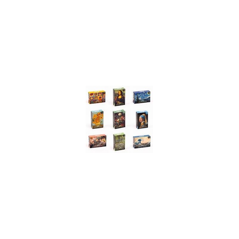 Mini Puzzle Obras de Arte 50 piezas