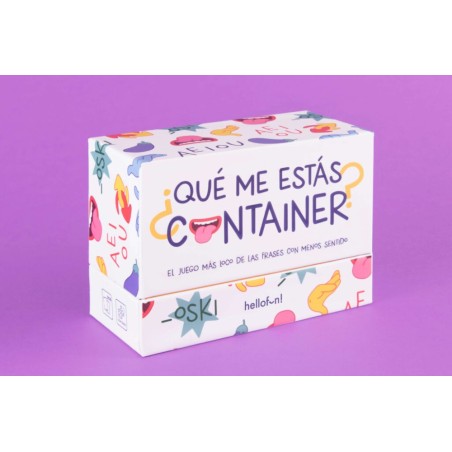 ¿QUÉ ME ESTÁS CONTAINER?