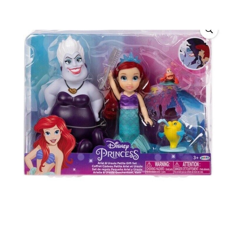 Disney  Muñeca Ariel & Ursula set