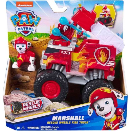 Paw Patrol Marshall Rescue Camion 