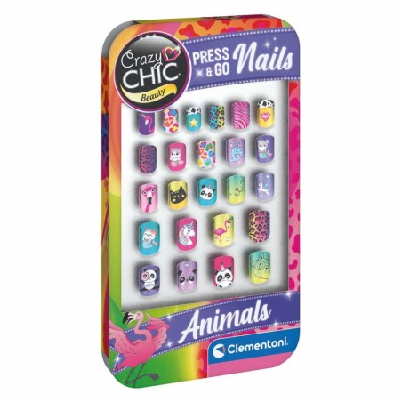 SET UÑAS - ANIMALES - press&go 