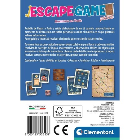 Escape game- Aventura en Paris