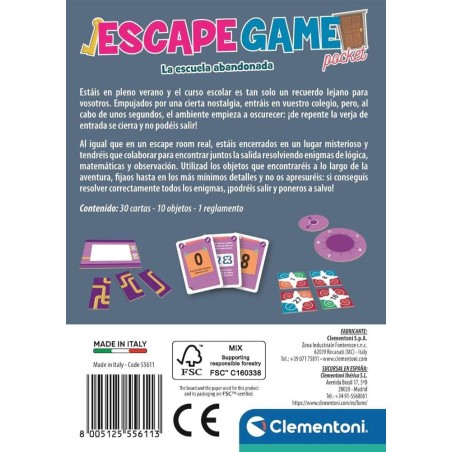 Escape game- La escuela abandonada