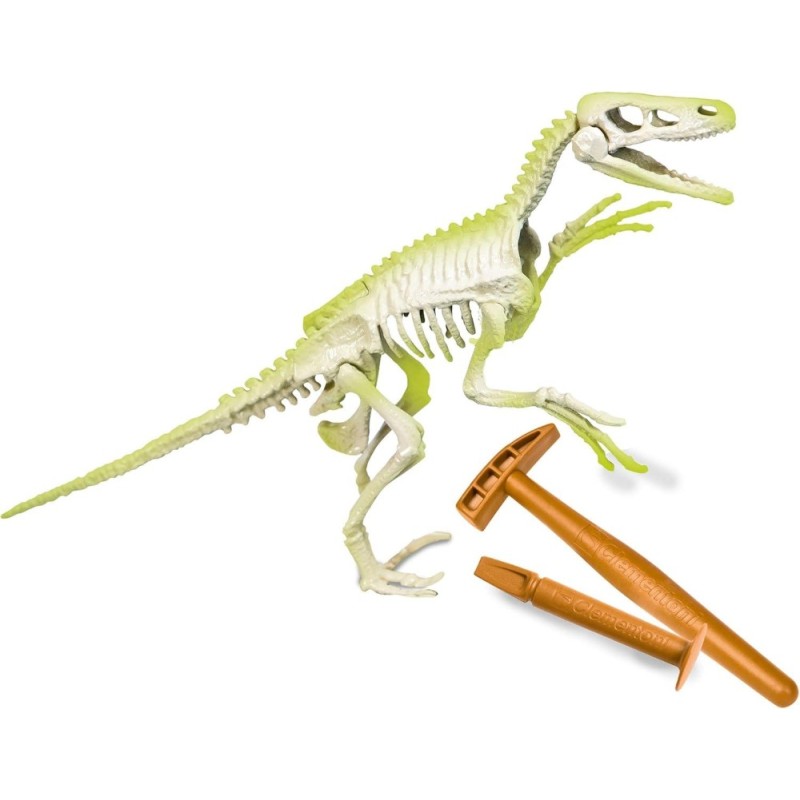 Arqueojugando -Velociraptor fosforescent