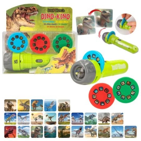Linterna con efectos de imagen, Dino Wor