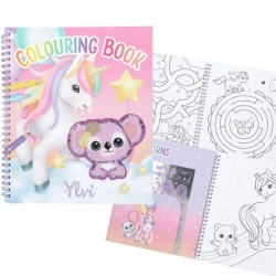 Ylvi libro de colorear con unicornio y l