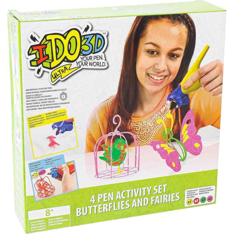 Ido 3D Pajaros Y Mariposas