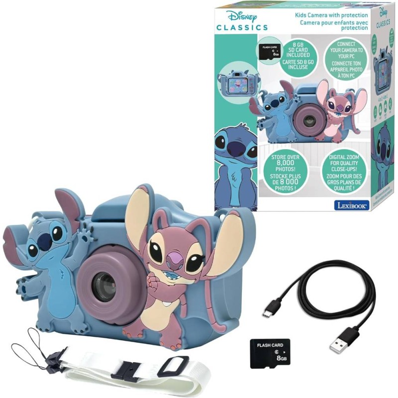 Cámara Infantil Con Protección De Stitch