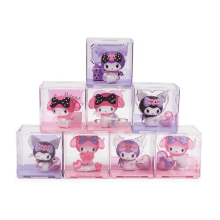 Figura sorpresa Kuromi & My Melody Love 