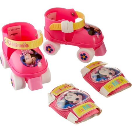 Patines Y Protecciones Niños Minnie Mous