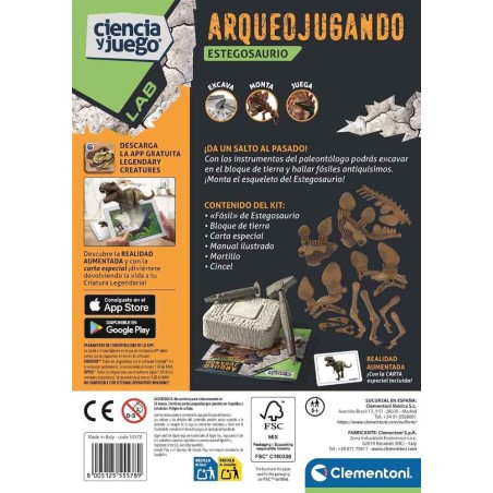 Ciencia y Juego Arqueojugando Stegosauri