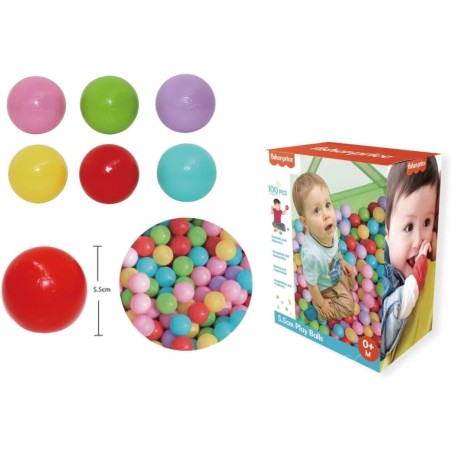 Fisher Price: Pack De 100 Pelotas Multic