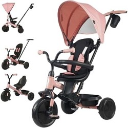 6 En 1 Triciclo Elite Platinum Rosa