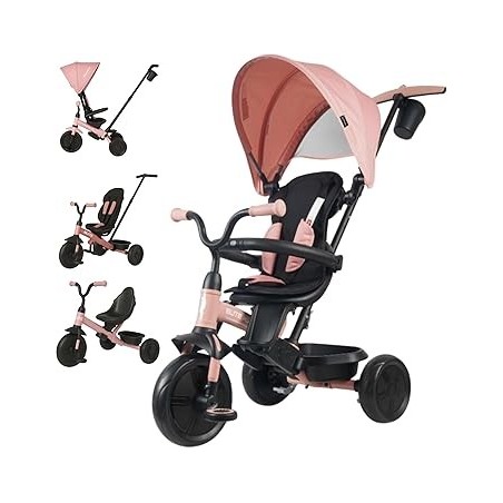 6 En 1 Triciclo Elite Platinum Rosa