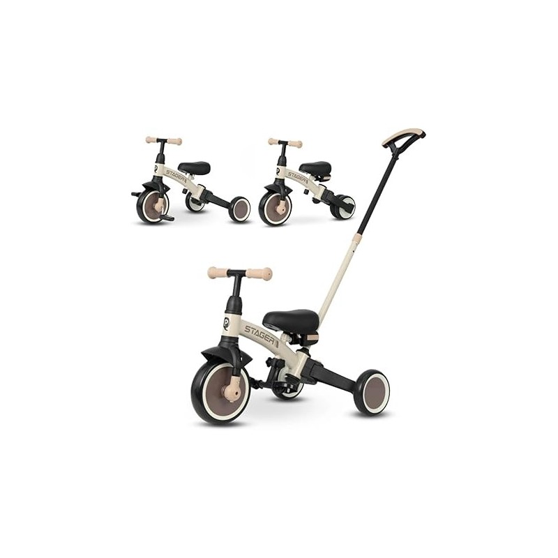 Triciclo Stager Evolutivo 3 en 1 Brown