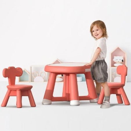 Set De Mesa + Dos Sillas   64*52*45,5 Cm