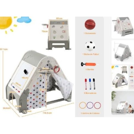 Casa Montessori con actividades