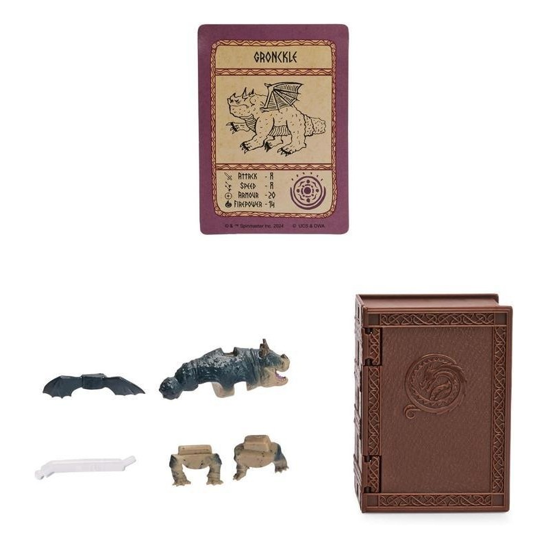 Figura Mini Dragón Cómo entrenar a tu dr