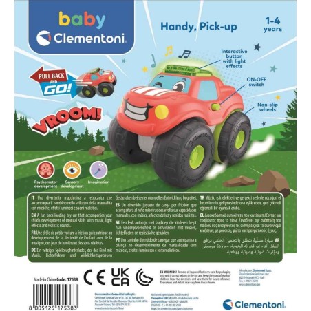 Vehiculo infantil Pick Up Acrobatico