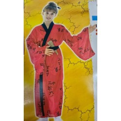 Disfraz kimono asiatica china 7-10 años