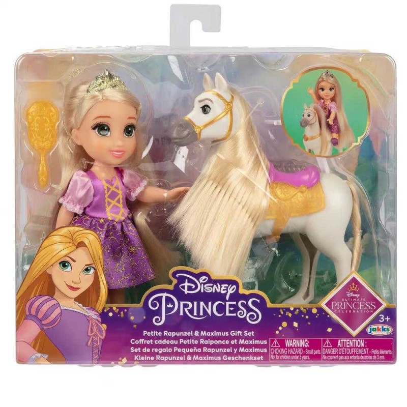 Disney Princesa Rapunzel con Maximus
