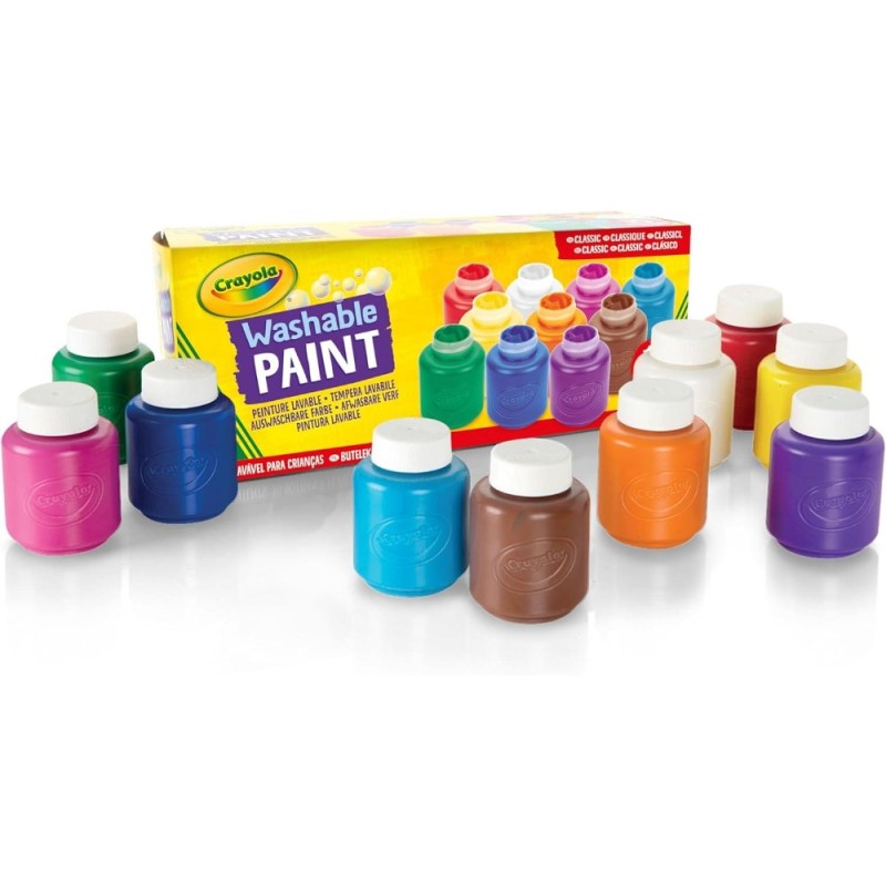 Pintura Lavable 10 Colores