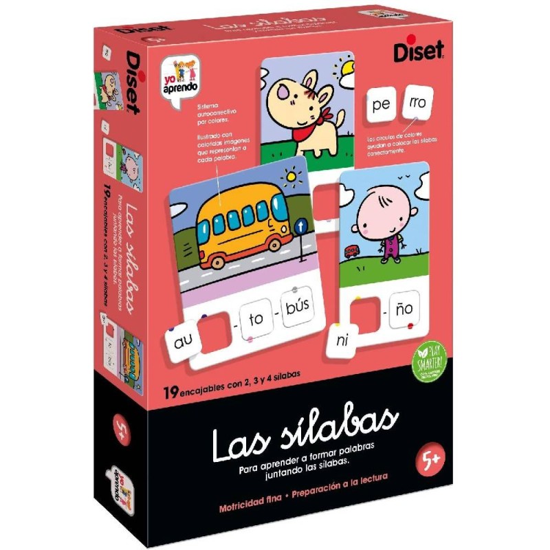 JUEGO EDUCATIVO LAS SILABAS - YO APRENDO