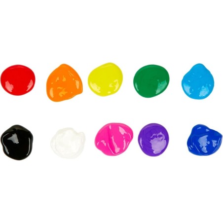 Pintura Lavable 10 Colores