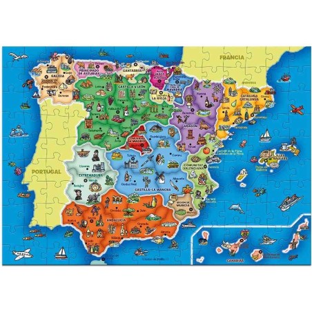 PUZZLE PROVINCIAS Y AUTONOMIAS DE ESPAÑA