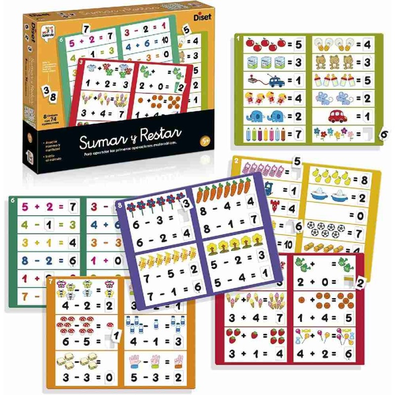 SUMAR Y RESTAR, JUEGO EDUCATIVO MATEMATI