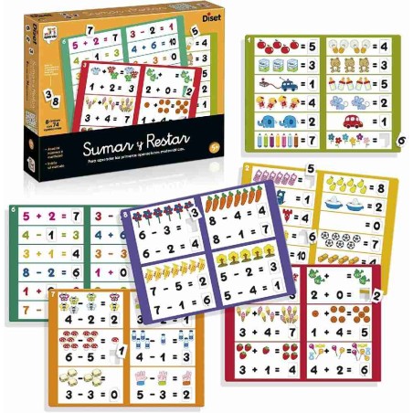 SUMAR Y RESTAR, JUEGO EDUCATIVO MATEMATI