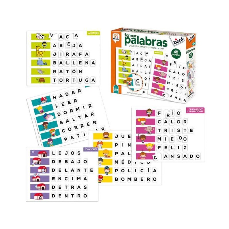 FORMAR PALABRAS, JUEGO EDUCATIVO PARA AP