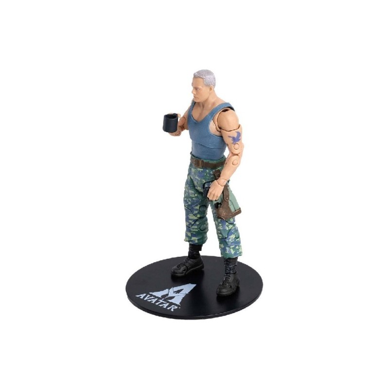 FIGURA COLONEL MILES QUARITCH -  AVATAR